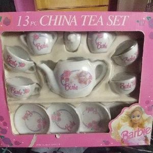 barbie china tea set 1992